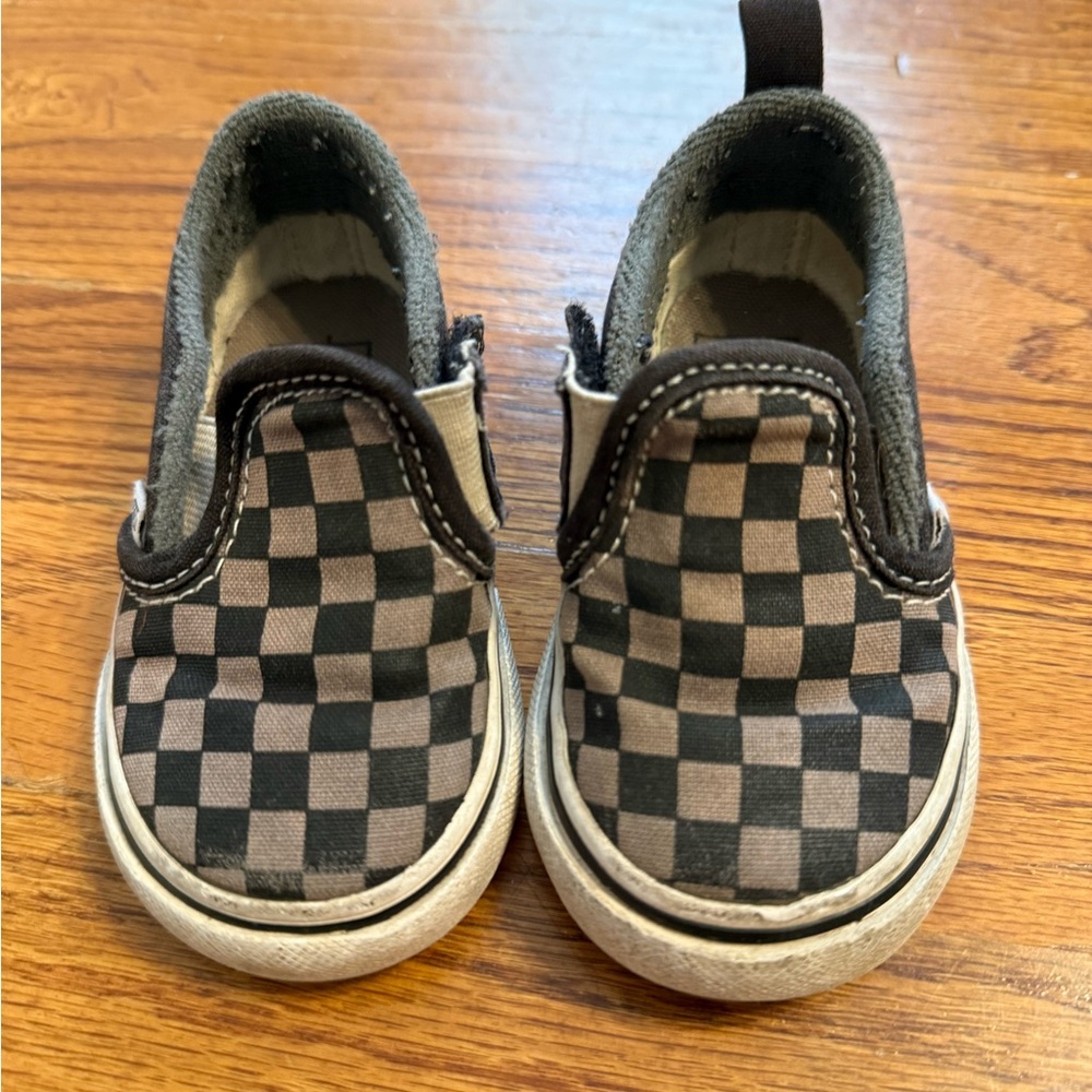Vans Checkered Slip-On Kids Shoes
